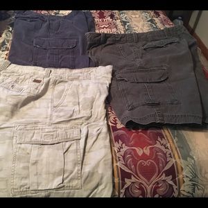 3 Pair Izod Blue, Black and Camo Men’s Short